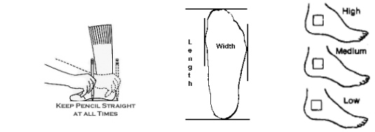 Cowboy Boot Width Size Chart